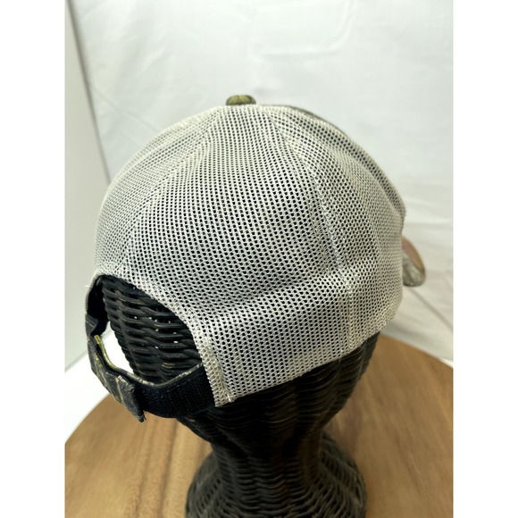 Mossy‎ Oak Hat Cap Camouflage And Purple Adult Trucker Mesh Strapback New - Picture 7 of 11